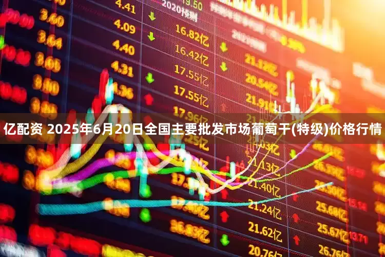 亿配资 2025年6月20日全国主要批发市场葡萄干(特级)价格行情