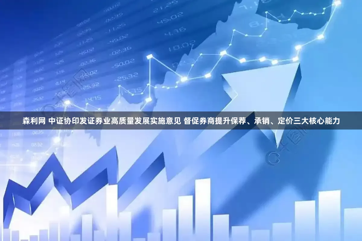 森利网 中证协印发证券业高质量发展实施意见 督促券商提升保荐、承销、定价三大核心能力